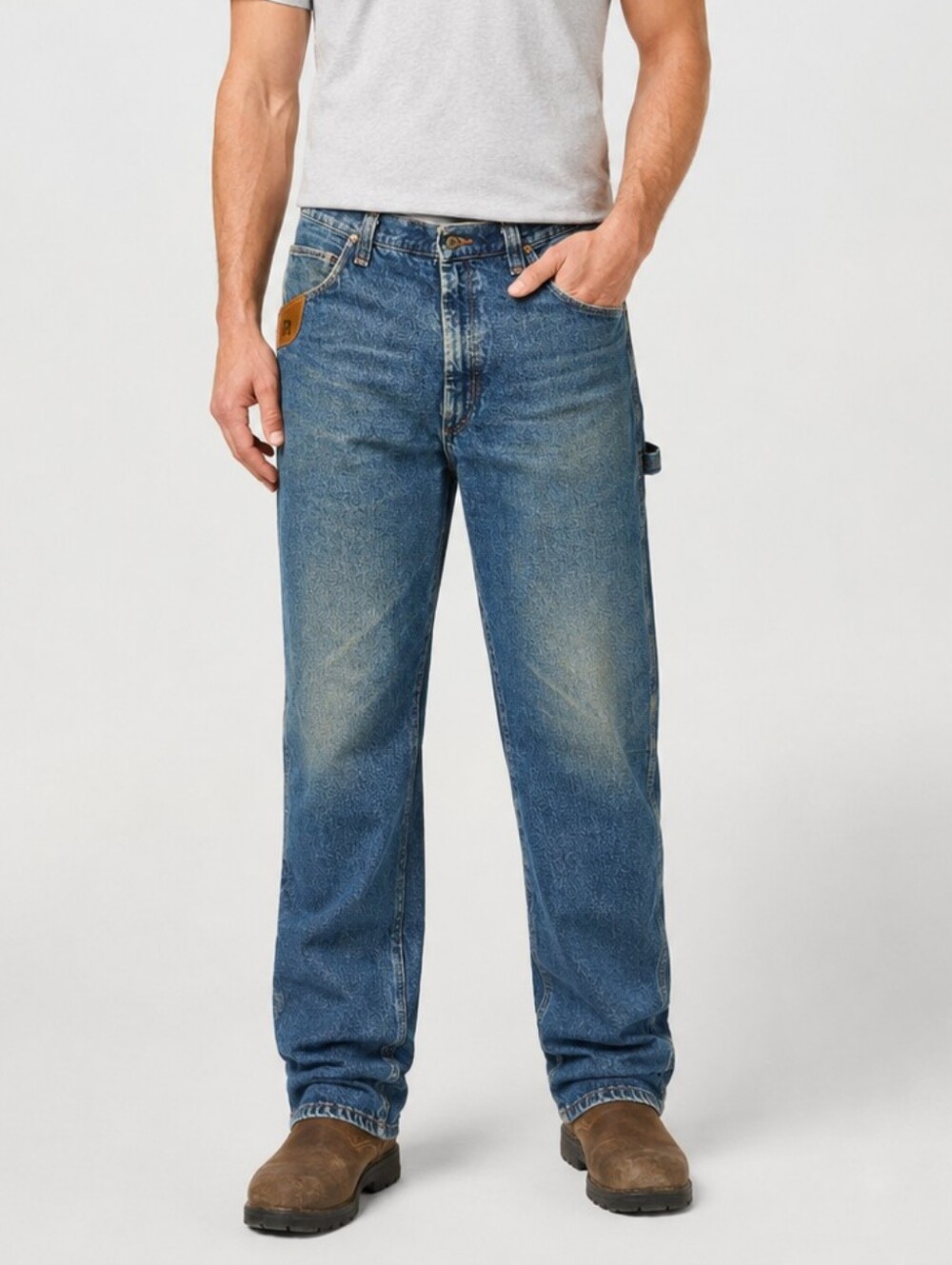 Wrangler RIGGS Workwear carpenter jeans 44×36, style 3W020AI